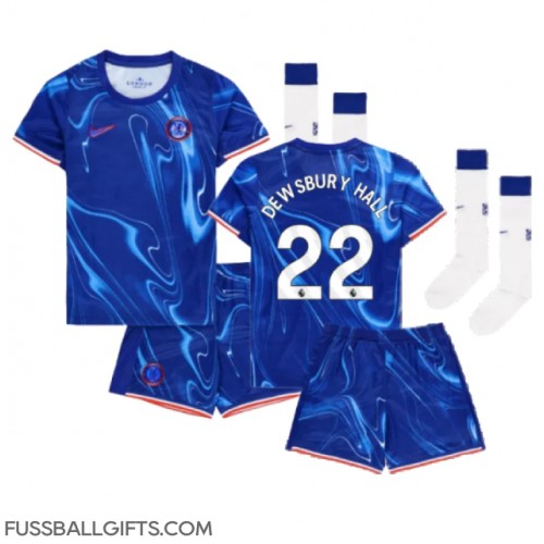 Chelsea Kiernan Dewsbury-Hall #22 Fußballbekleidung Heimtrikot Kinder 2024-25 Kurzarm (+ kurze hosen)